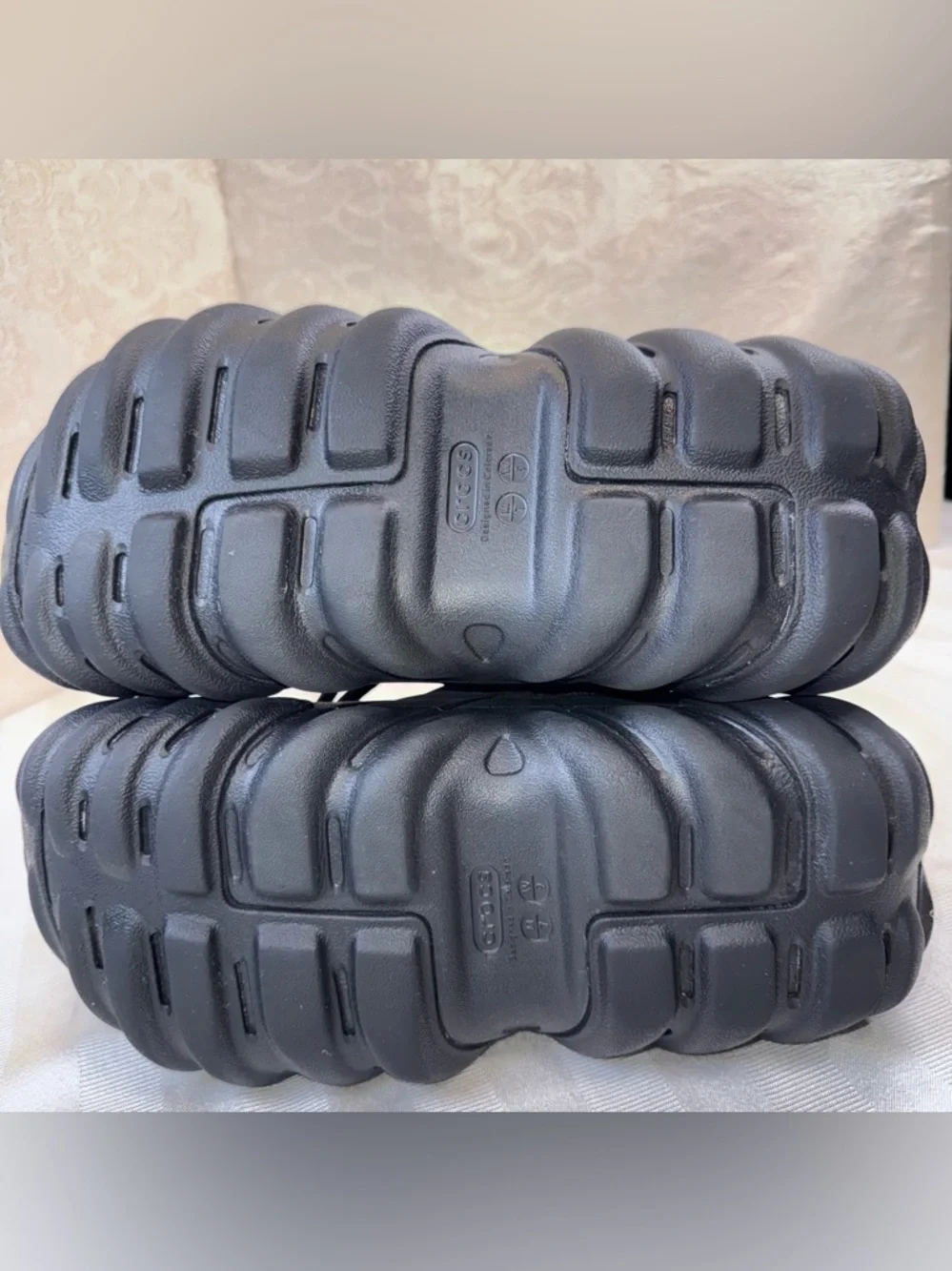 Crocs Echo Insulated Winter Boots Black Chunky Platform US Size: M7/W9 #208716